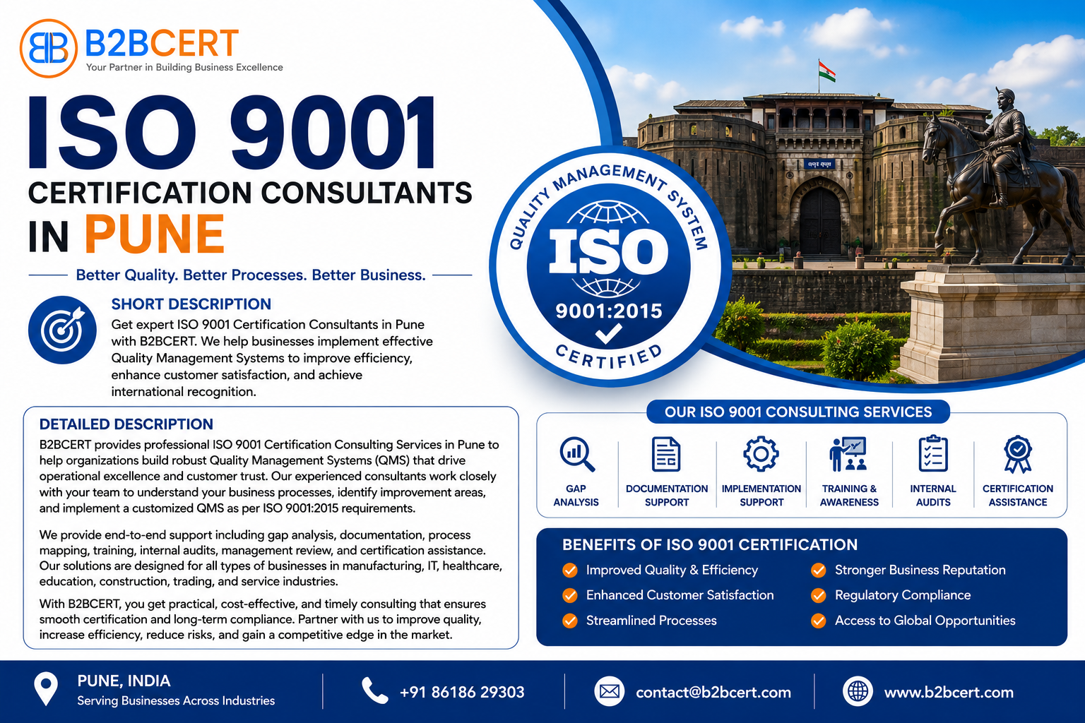 ISO 9001 Certification in Pune
